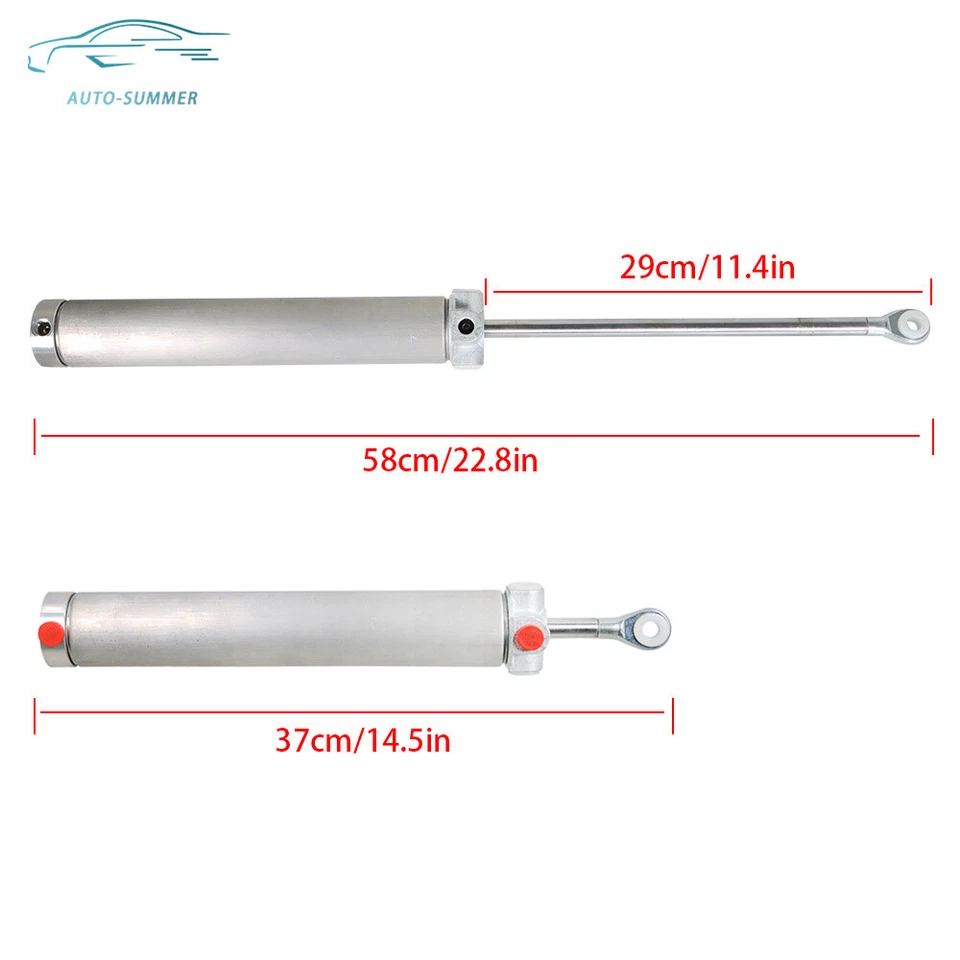 Cilindro hidráulico superior conversível 2 peças alumínio para Chrysler Sebring 1999-2006 - Imagem 3 de 4
