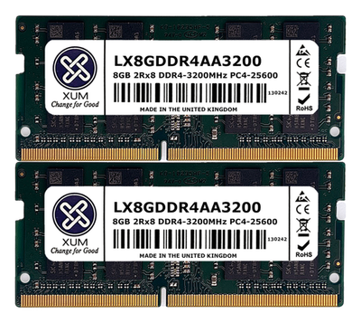 16GB 2x8GB DDR4 3200MHz PC4-25600 Memory RAM Laptop SODIMM 1.2V