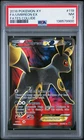 Umbreon EX #119 2016 Pokemon Xy Fates Collide PSA 7