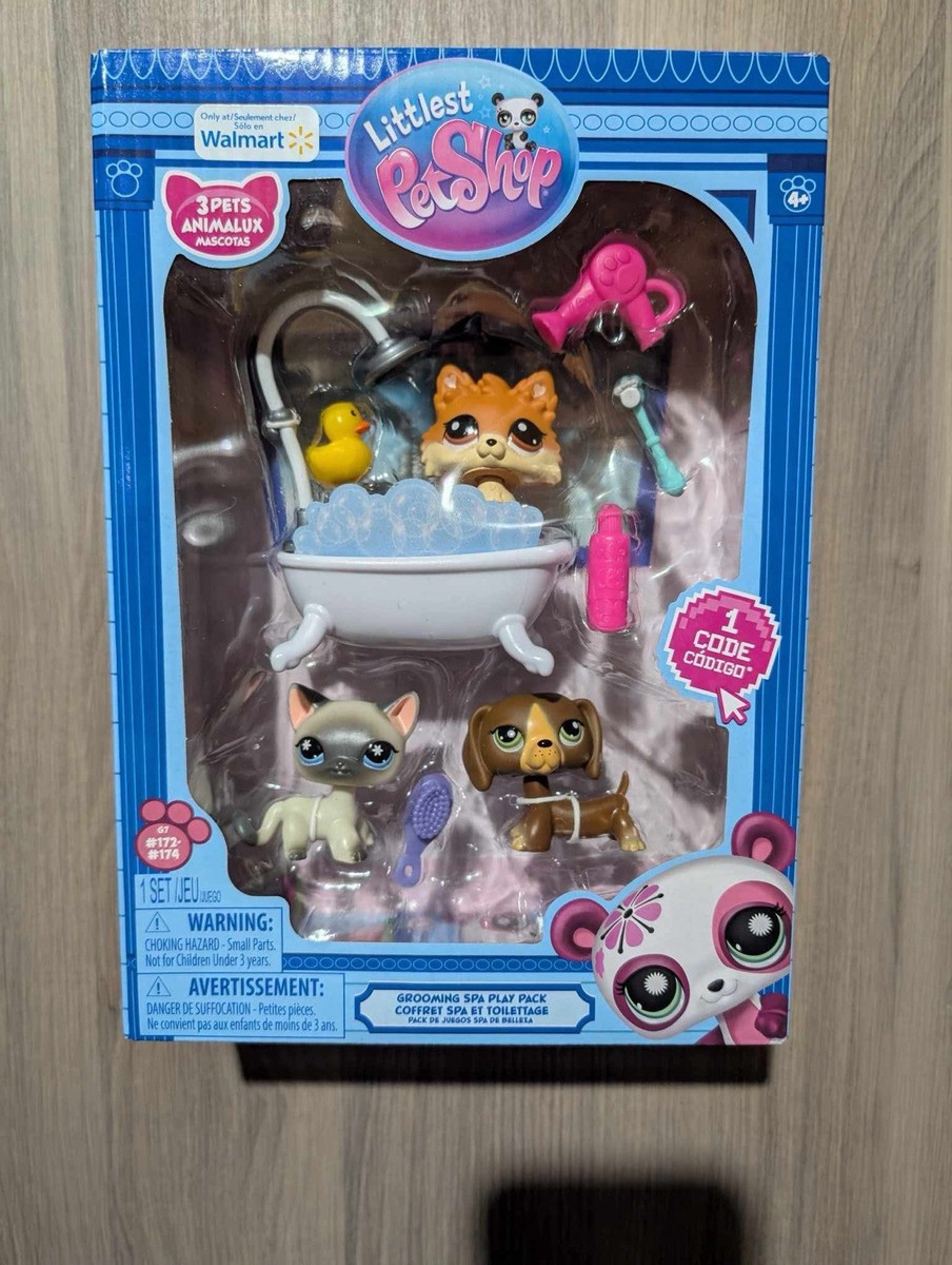 Littlest Pet Shop LPS Gen G7 Grooming Spa Play Pack Dachshund