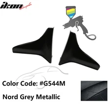 For 00-09 Honda S2000 Side Skirts Guard Strakes Splash #G544M Nord Grey Metallic