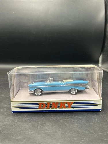 VTG  Dinky DY027/B  1957 Chevrolet Bel Air Convertible in Original Box- EL