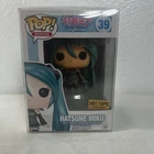 Funko POP! Vocaloid Hatsune Miku #39 Metallic (Hot Topic Exclusive) w/ Protector
