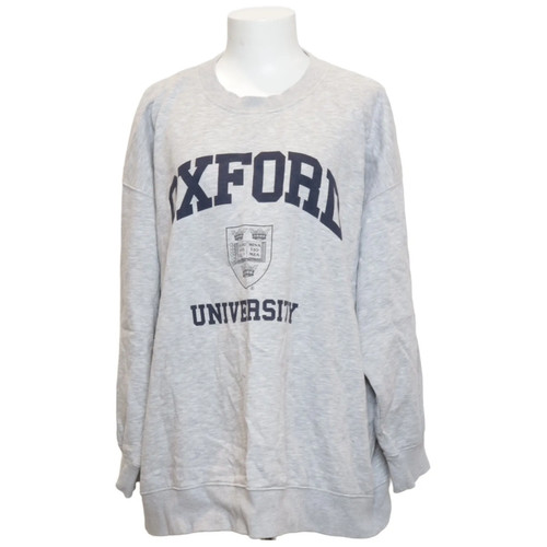 H&M, Sweatshirt, Größe: XS, Grau, Baumwolle/Polyester/Viskose, Print, Damen #3Ku H&M, Sweatshirt, Größe: XS, Grau, Baumwolle/Polyester/Viskose, Print, Damen #3Ku