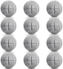 12PCS Precut Tennis Balls for Walkers, Heavy Duty Long Lasting Glide Balls