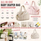 Waterproof Baby Diaper Bag Travel Duffel Carry On Cabin Stroller Maternity Tote