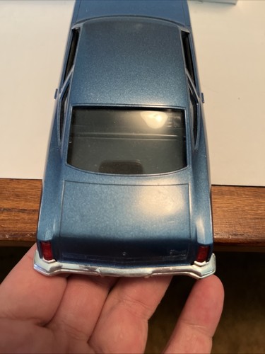 1974 Oldsmobile Cutlass Plastic Promo Model By Johan 1/25 Scale With Box Blue - Picture 10 of 16