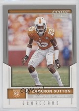 2017 Score Rookies Scorecard Cameron Sutton #372 5n0