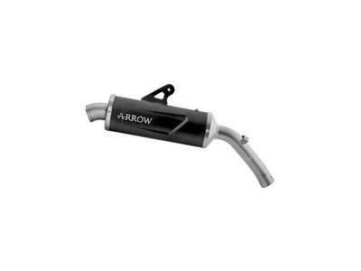 AUSPUFF ARROW INDY RACE EVO ALUMINIUM SCHWARZ EDELSTAHLBODEN VOGE DS 900X 2024