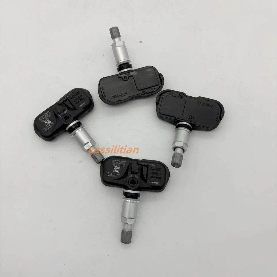 DENSO 4PCS Tire Pressure Sensor TPMS 42753-STK-A04 For Honda Pilot Alloy Acura - Imagem 4 de 4