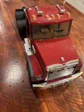 BRUDER Red Mack Granite Truck Trailer Semi Cab Only 1:16 2007 Germany - Parts -