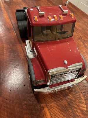 BRUDER Red Mack Granite Truck Trailer Semi Cab Only 1:16 2007 Germany - Parts -