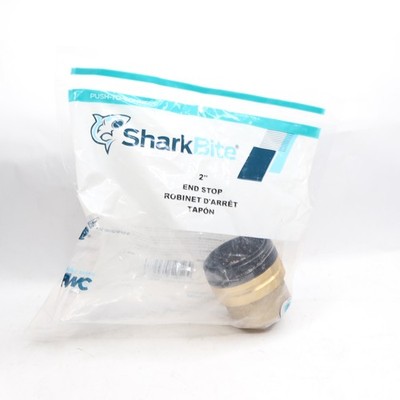 Sharkbite End Stop Fitting Brass 2'' Tube Size UXL0454