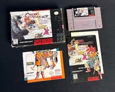 Chrono Trigger - Super Nintendo SNES Complete in Box CIB w/ Posters Authentic