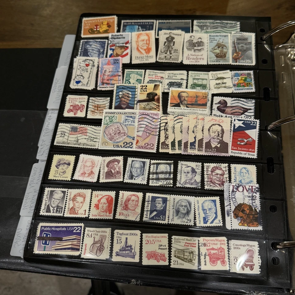 United States stamps from duplicate collection;... FREE SHIPPING, complete! - Image 2 of 4