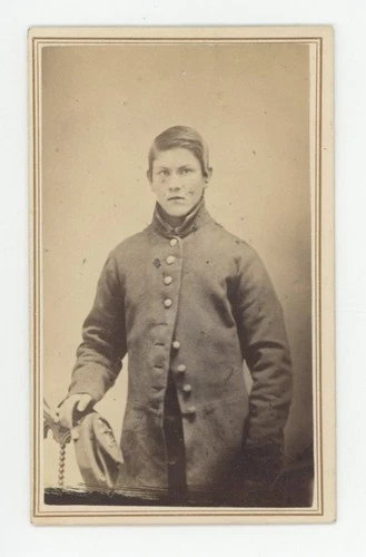 William W. Fish – Civil War Union Soldier – Identified CDV Photograph