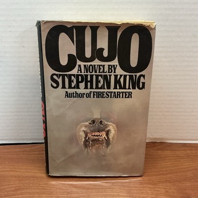 Cujo Stephen King 1981 Horror Hardcover Novel Viking Press Dust Jacket Book 1st
