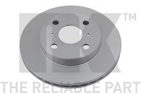 2X Bremsscheibe NK 314565 FüR Toyota Yaris SCP10_ SCP10R NCP10 SCP12_ SCP13_