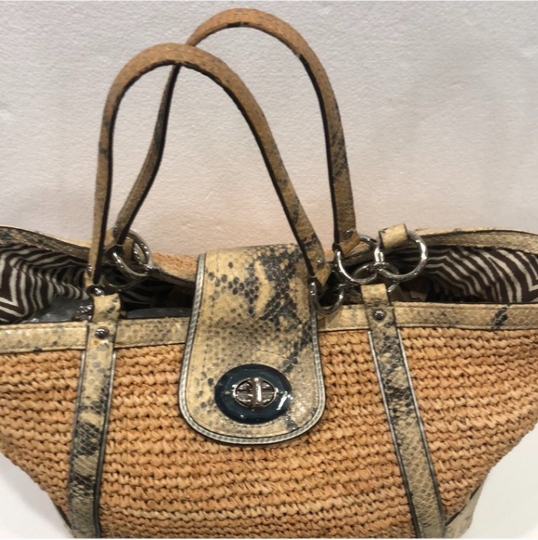 Coach Hamilton Python Shoulder Bag - image 3