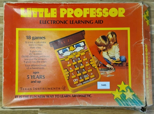 1445 Taschenrechner Texas Instruments LITTLE PROFESSOR box