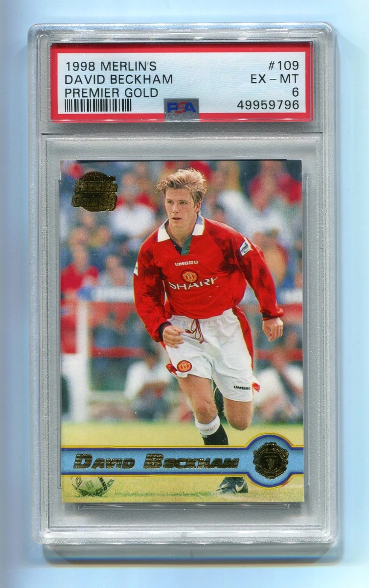 1997-98 Merlin Premier Gold David Beckham #109 | eBay