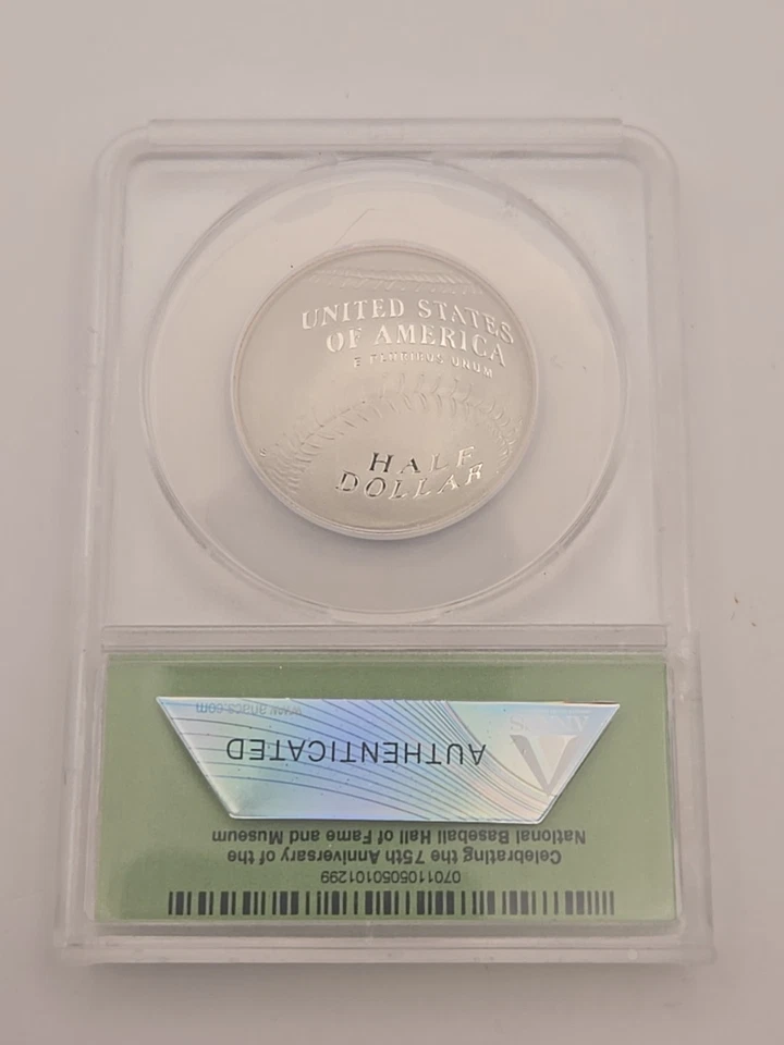 2014-S PR70 DCAM NATIONAL BASEBALL HALL OF FAME FIRST DAY ISSUE 1299 OF 2014 - Image 4 of 4