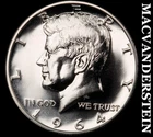 1964 Silver Kennedy Half Dollar - Choice Gem Proof  Lustrous  #K1799