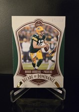 #d/100 🔥 AARON RODGERS 2021 Panini Legacy Decade of Dominance Green Color Match