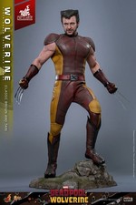 Wolverine Classic Brown and Tan Deadpool & Wolverine EXCLUSIVE HOT TOYS SIDESHOW