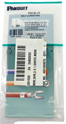 Panduit PSCB-3Y Cable Marker Book