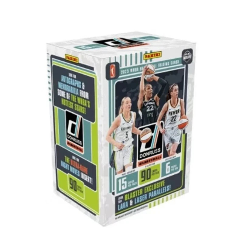 2025 Panini Donruss WNBA Basketball Factory Sealed 6 Pack Blaster Box 90 Cards