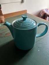 Le Creuset Stoneware Teapot Teal/Turquoise, 1.3L