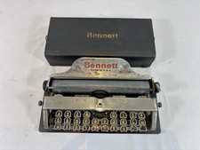 Rare Bennett Typewriter 1913 Works thumbnail