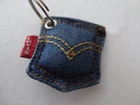 Levi's back pocket advertisement  keychain keyring