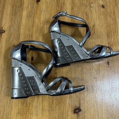 PRADA Silver Sandals for Women for sale | eBay