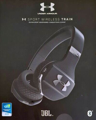 Prestigious boy Critically JBL Under Armour Sport Wireless Train Bluetooth Headphones - Black | eBay