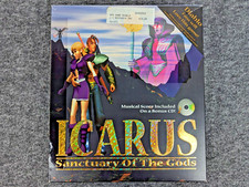 Icarus: Sanctuary of the Gods Big Box PC Game - JC Research (CD-Rom, 1998)