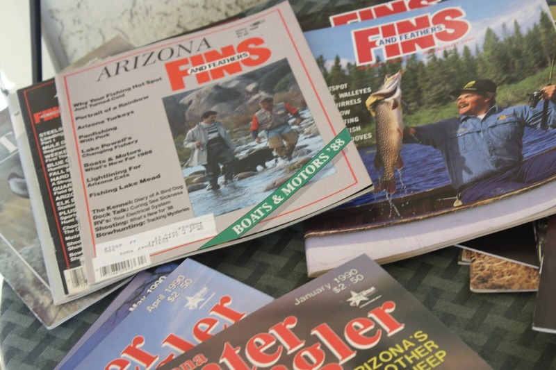 Arizona,Magazine lot, Arizona Wildlife Views, Hunter & Angler, Fins& Feathers