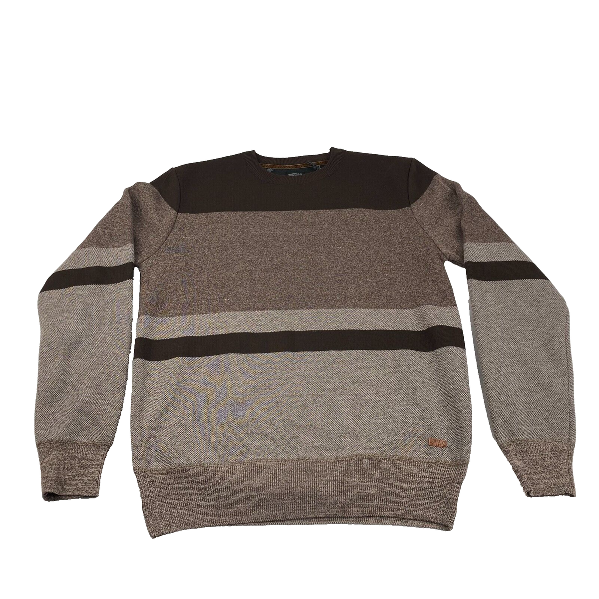 BUFFALO DAVID BITTON Men's Sweater Jute Brown Size Large Comfort