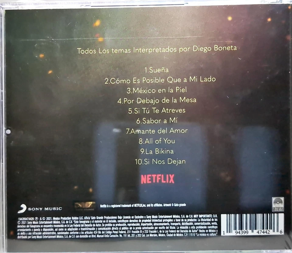 Diego Boneta – Luis Miguel La Serie Temporada Final (2021, CD) Foto 2 de 2