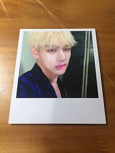 Details About 20bts Bangtan Boys 2nd Album Blood Sweat Tears V Taehyung Photo Card K Pop