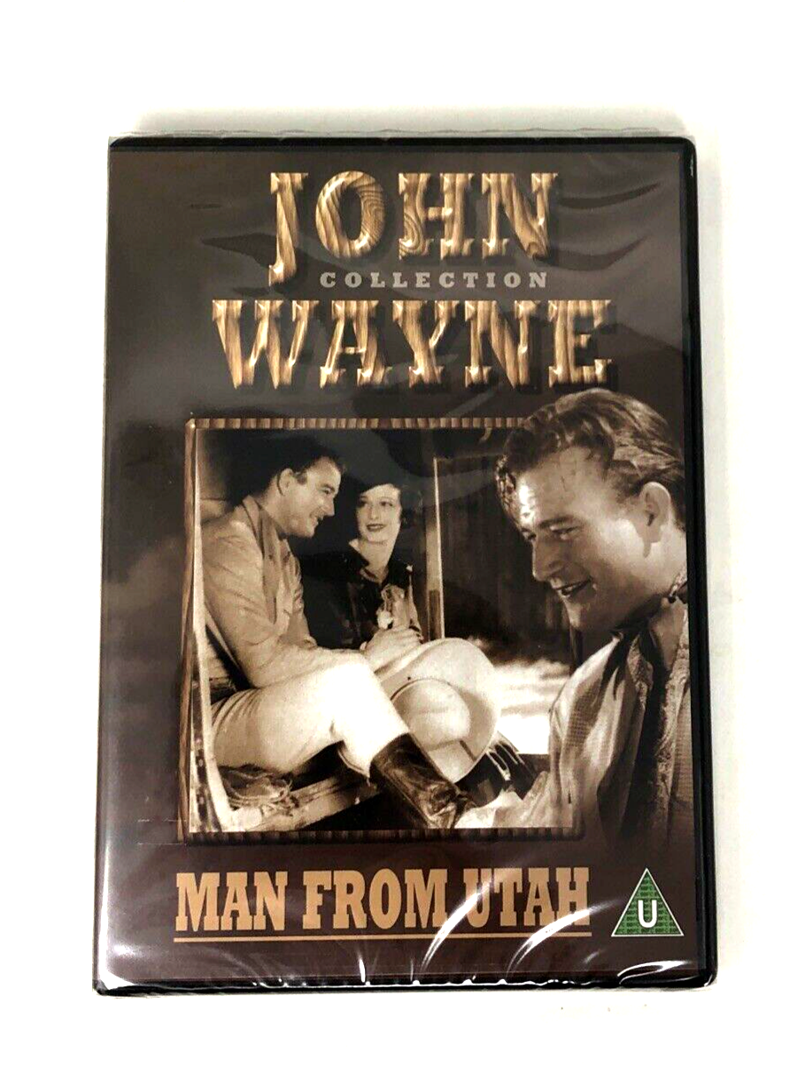 Man from Utah John Wayne Polly Ann Young Anita Compillo DVD R2 2001 Movie New