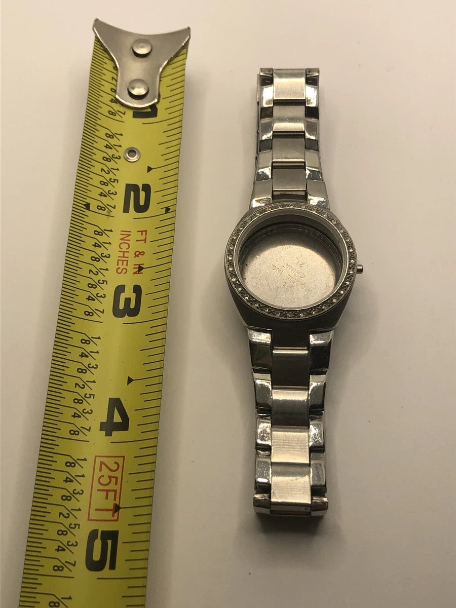 Fossil Watch Parts Case 28mm W Crystal Full Band 14mm W Clasp