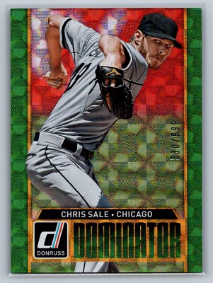 2015 Donruss #4 Chris Sale Elite Dominator #/999