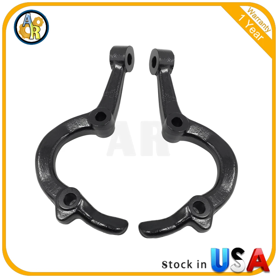 Par de brazos de dirección para 64-72 Chevy Chevelle GM El Camino Monte Carlo Pontiac GTO Foto 2 de 2