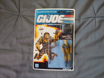 1989 Hasbro G.I. Joe FREE FALL Action Figure, New In Original Package