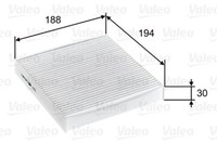Valeo 715755 Filter, Innenluft FüR Abarth, Chrysler, Fiat, Lancia