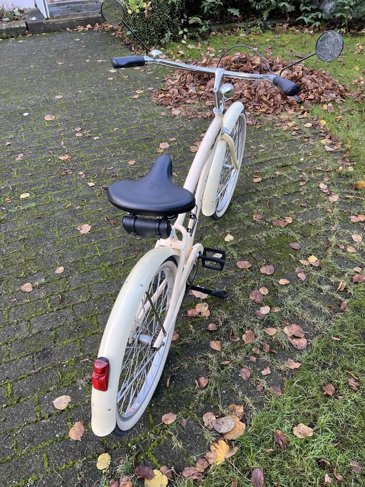 Velor Beach Cruiser Fahrrad 26 Zoll - Bild 4 von 4