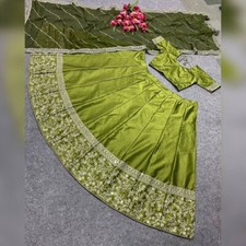 Ready made Lengha Choli Bridal Lehenga Mehendi Indian Wedding Party Bollywood XL