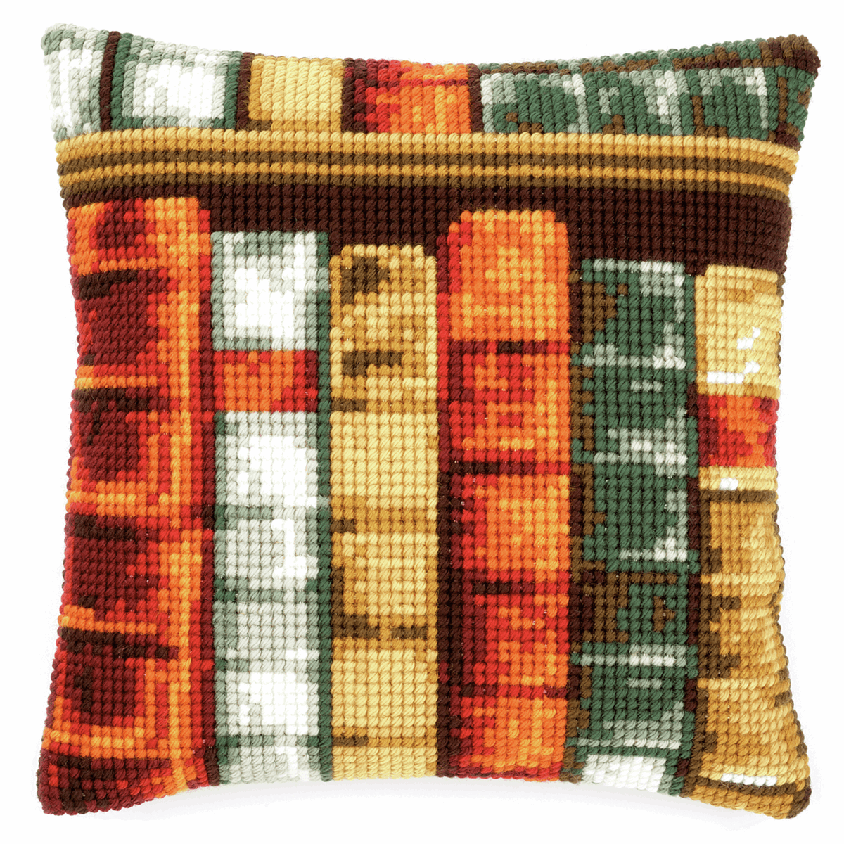 B&Q -  Cushion BooksCross Stitch Kit: Cushion: BooksVervaco - Image 3